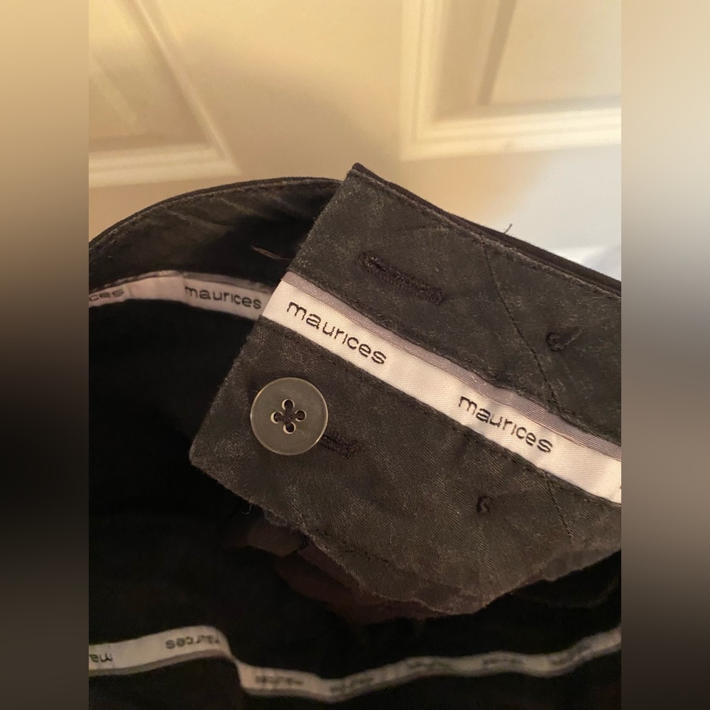 Maurices Black Boot Cut Pant -EUC - Picture 5 of 5